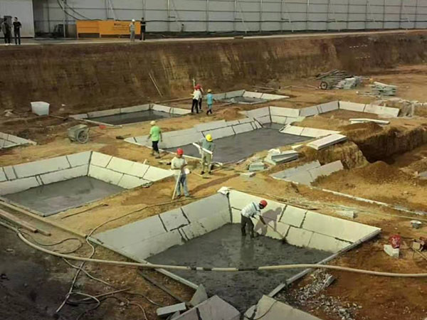 地下室及承臺、底板施工方案 江西墻板廠家